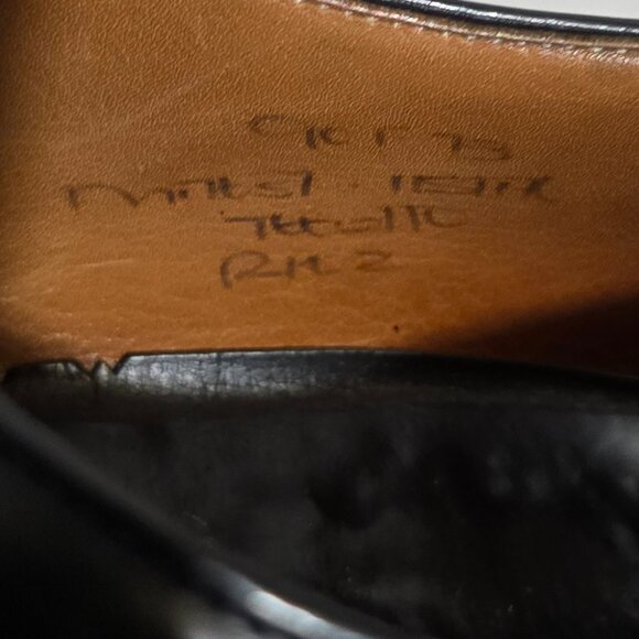 Church's Made in England Custom Calfskin Oxford Ebony - 10.5 US (11" Footbed) - Picture 10 of 11